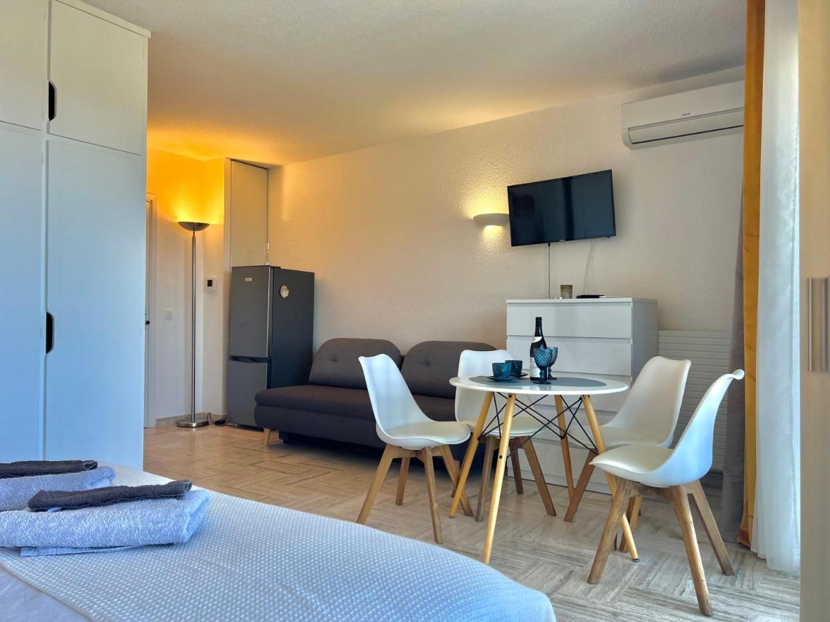 My Resid Appart Cannes Marina Vue Mer มองเดอลิเยอลานาปูล ภายนอก รูปภาพ